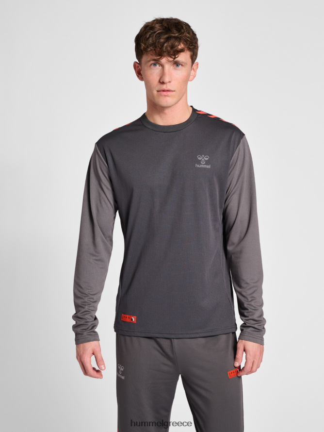 Hummel άνδρες hmlpro grid παιχνίδι φανέλα l/s T20HHR251 "Μακρυμάνικο μπλουζάκι"