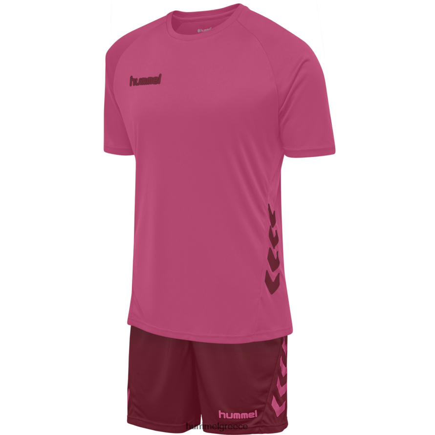 Hummel άνδρες hmlpromo duo σετ T20HHR1110 "crew t-shirt & shorts set"