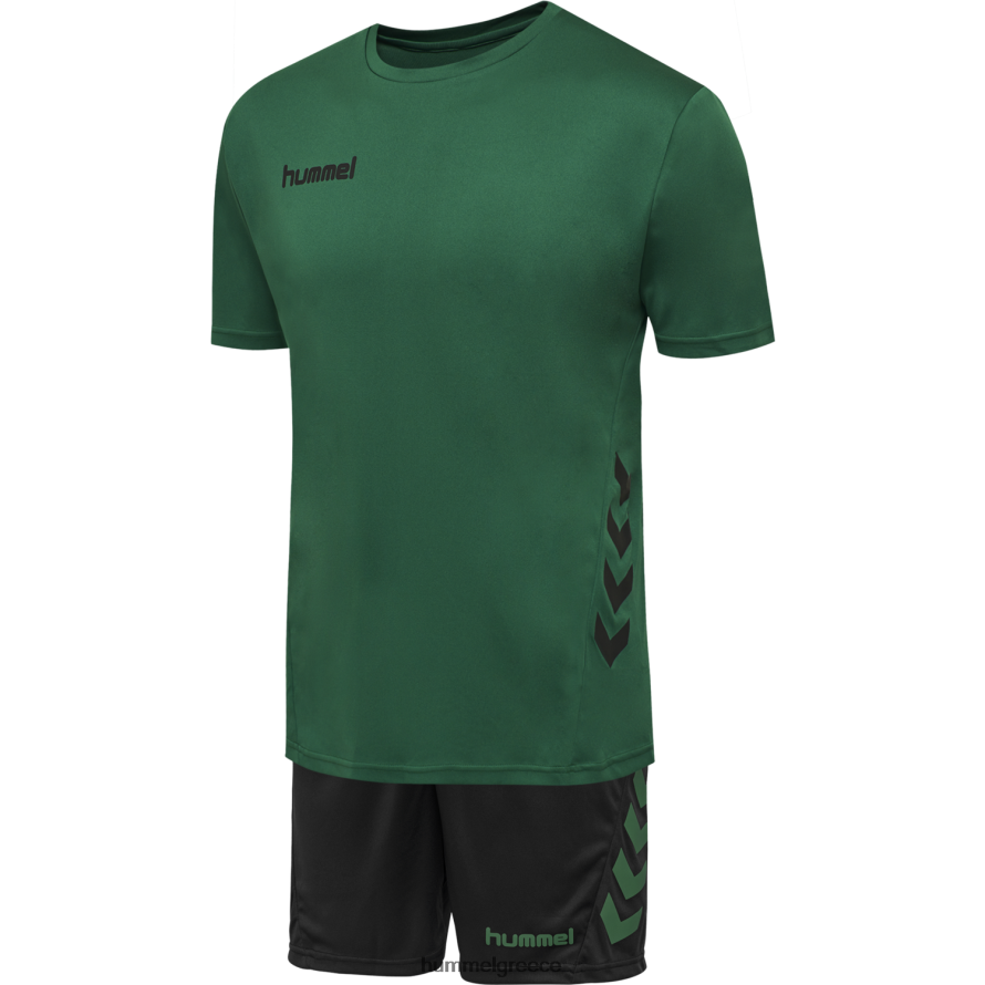 Hummel άνδρες hmlpromo duo σετ T20HHR1142 "crew t-shirt & shorts set"