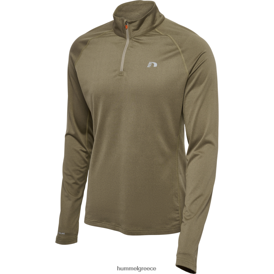 Hummel άνδρες 1/2 φερμουάρ l/s T20HHR707 "κορυφή με μισό φερμουάρ"