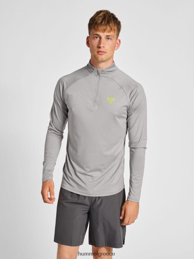 Hummel άνδρες hmlgg12 προπόνηση 1/2 ζιπ ιδρώτας T20HHR1094 "μπλουζάκι με μισό φερμουάρ"