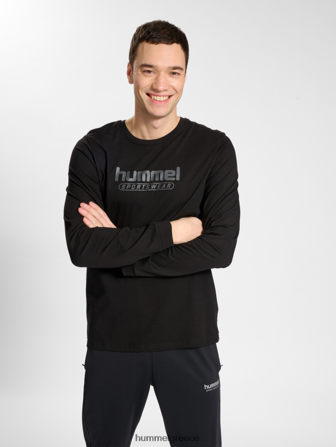 Hummel άνδρες hmlbooster t-shirt ls T20HHR140 "Μακρυμάνικο μπλουζάκι"