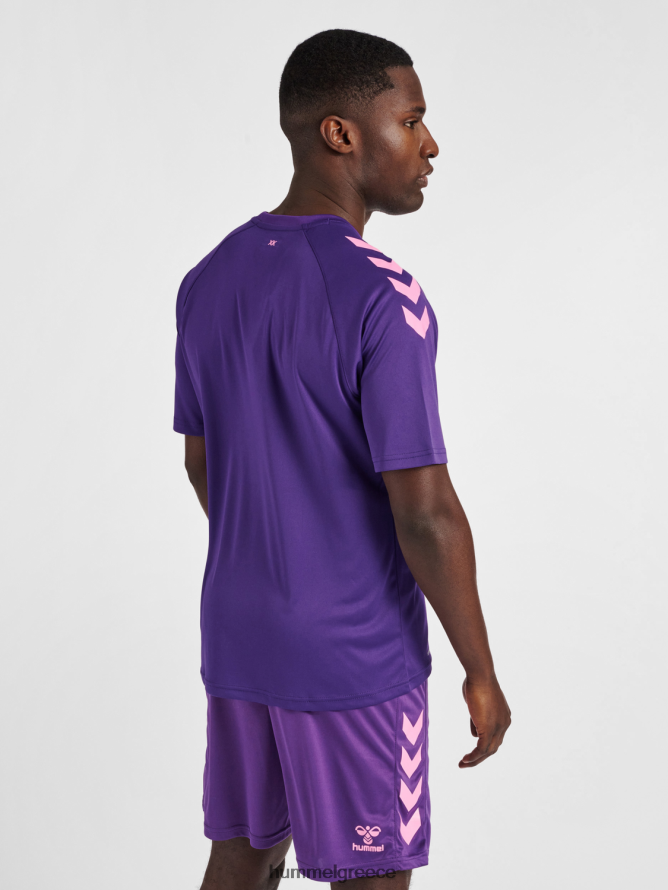 Hummel άνδρες hmlcore xk core poly t-shirt s/s T20HHR538 \"Κοντομάνικη μπλούζα\"