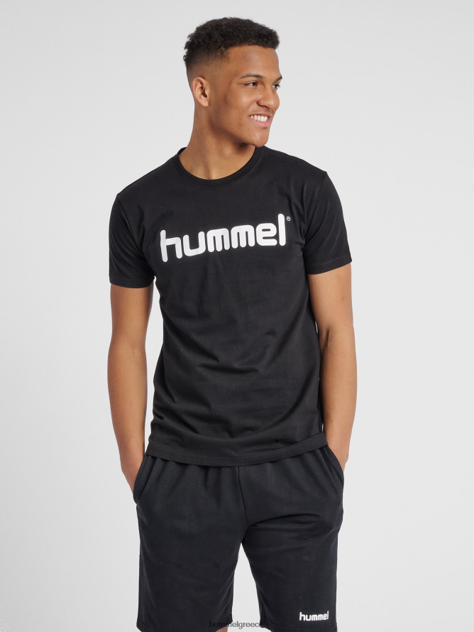 Hummel άνδρες hmlgo βαμβακερό λογότυπο μπλουζάκι s/s T20HHR1371 "είδη ένδυσης"