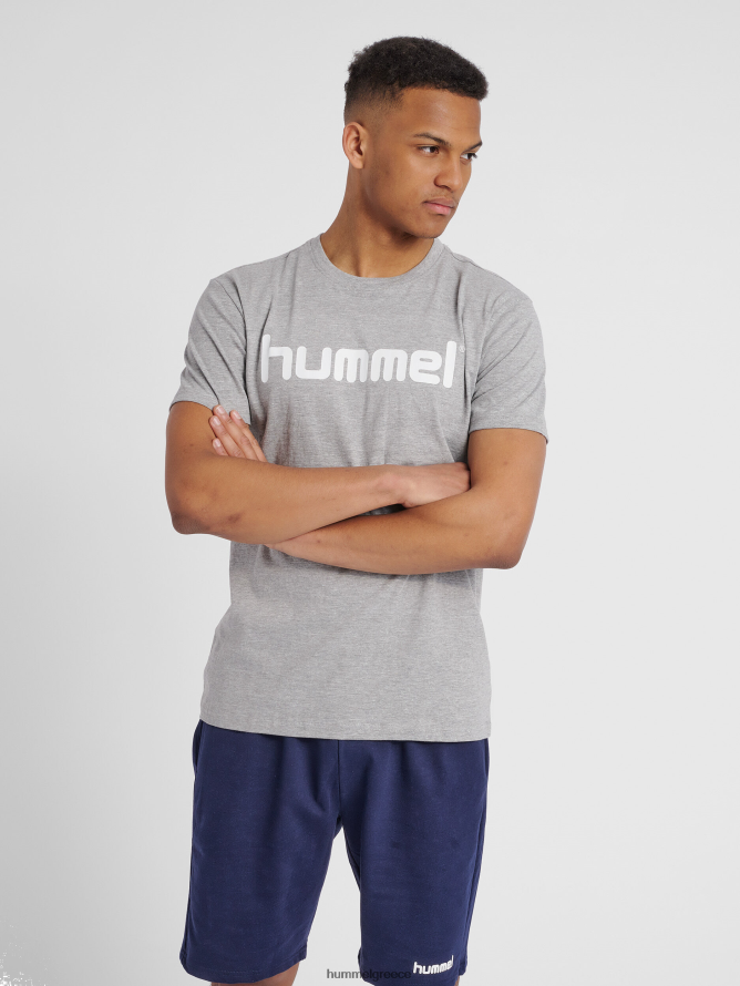 Hummel άνδρες hmlgo βαμβακερό λογότυπο μπλουζάκι s/s T20HHR1458 "είδη ένδυσης"