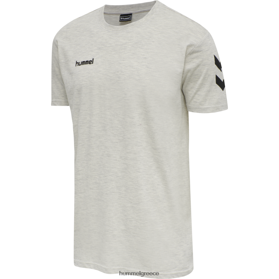 Hummel άνδρες hmlgo βαμβακερό μπλουζάκι s/s T20HHR1614 "βαμβακερό μπλουζάκι με σεβρόν"