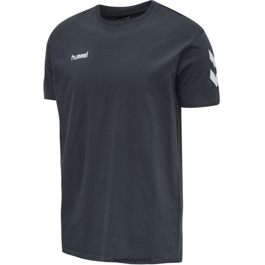 Hummel άνδρες hmlgo βαμβακερό μπλουζάκι s/s T20HHR1626 "βαμβακερό μπλουζάκι με σεβρόν"