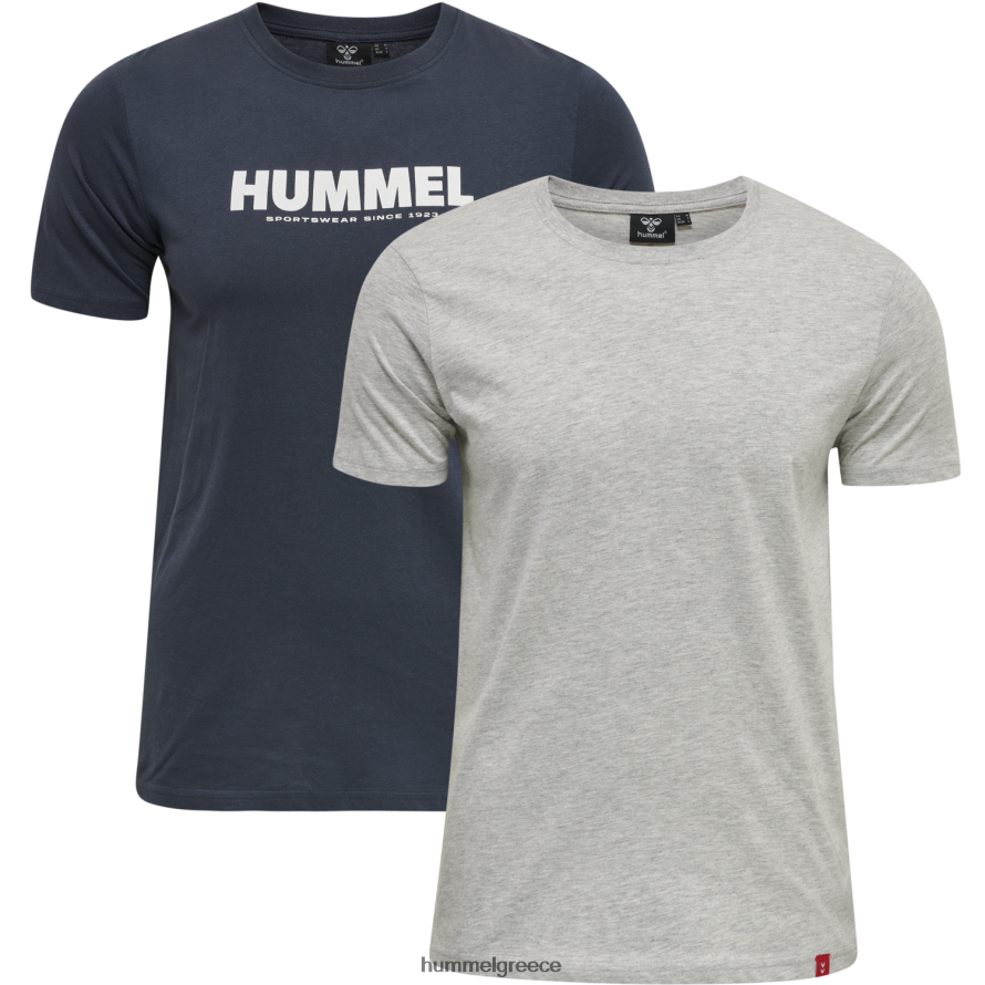 Hummel άνδρες hmllegacy μπλουζάκι 2 συσκευασιών T20HHR1562 "Τ-shirts 2 συσκευασιών"