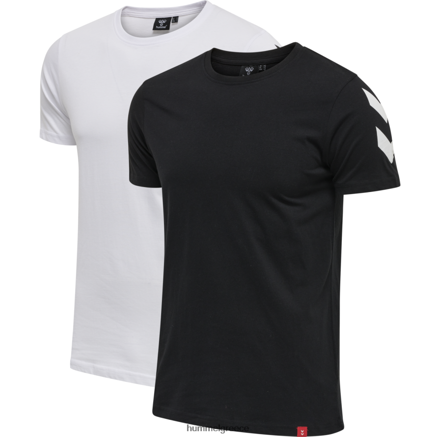 Hummel άνδρες hmllegacy 2-pack chevron μπλουζάκι T20HHR1174 "Τ-shirts 2 συσκευασιών"