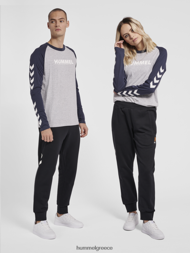 Hummel άνδρες hmllegacy μπλοκαρισμένο μπλουζάκι l/s T20HHR827 "Μακρυμάνικο μπλουζάκι"