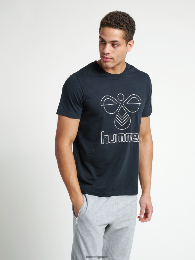 Hummel άνδρες hmlpeter t-shirt s/s T20HHR1640 "Τ-shirt με λαιμόκοψη"