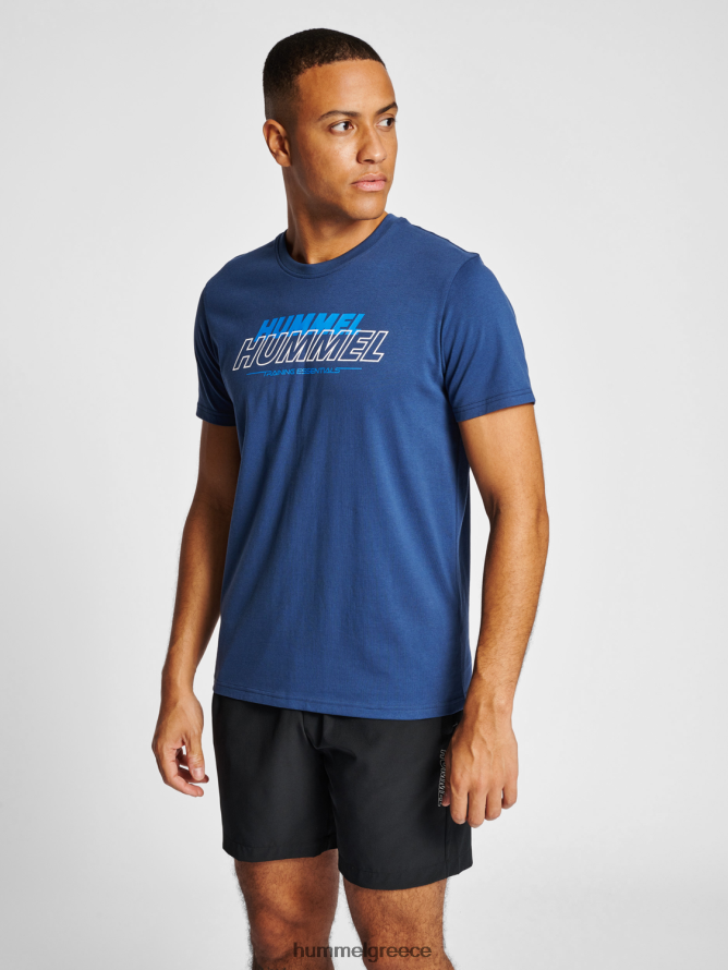 Hummel άνδρες hmlte βαμβακερό μπλουζάκι jeff T20HHR96 "Τ-shirt του πληρώματος"