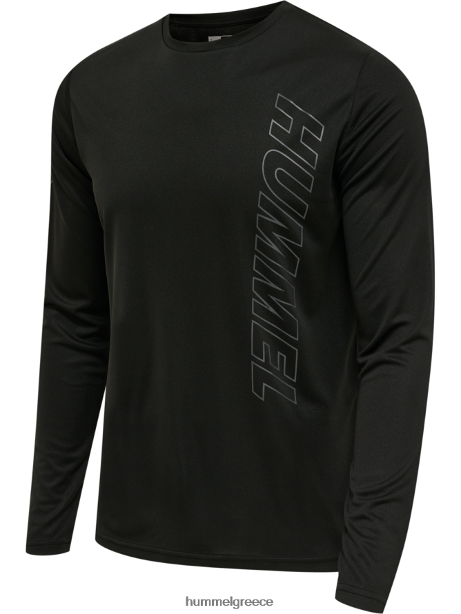 Hummel άνδρες hmlte μπλουζάκι τοπάζι l/s T20HHR542 "Μακρυμάνικο διχτυωτό μπλουζάκι"