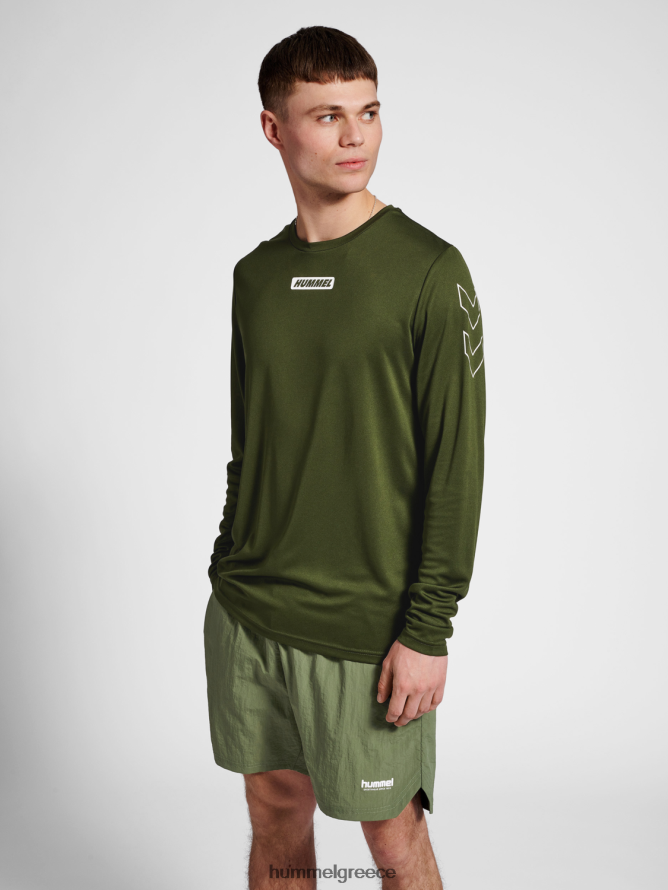 Hummel άνδρες hmlte tihalt t-shirt l/s T20HHR573 "Μακρυμάνικο μπλουζάκι"