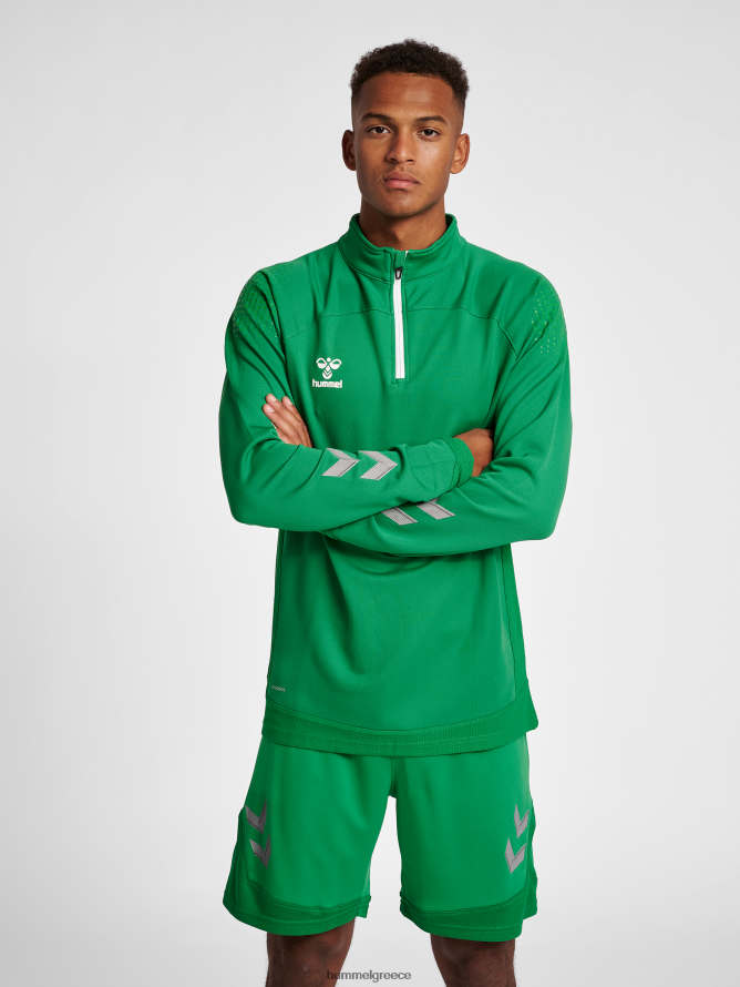 Hummel άνδρες hmllead μισό φερμουάρ T20HHR1572 "τζάκετ με μισό φερμουάρ"