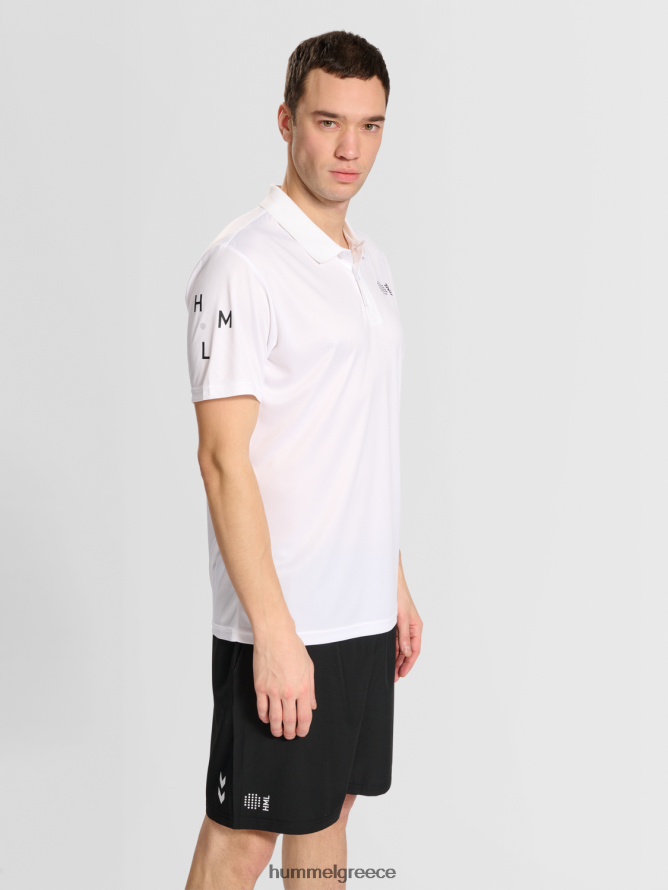 Hummel άνδρες hmlcourt πόλο s/s T20HHR90 "αθλητικό μπλουζάκι πόλο"