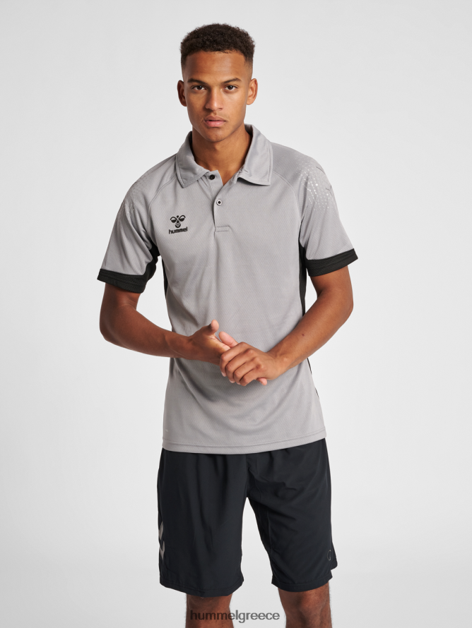 Hummel άνδρες hmllead λειτουργικό πόλο T20HHR1568 "δικτυωτό μπλουζάκι πόλο"