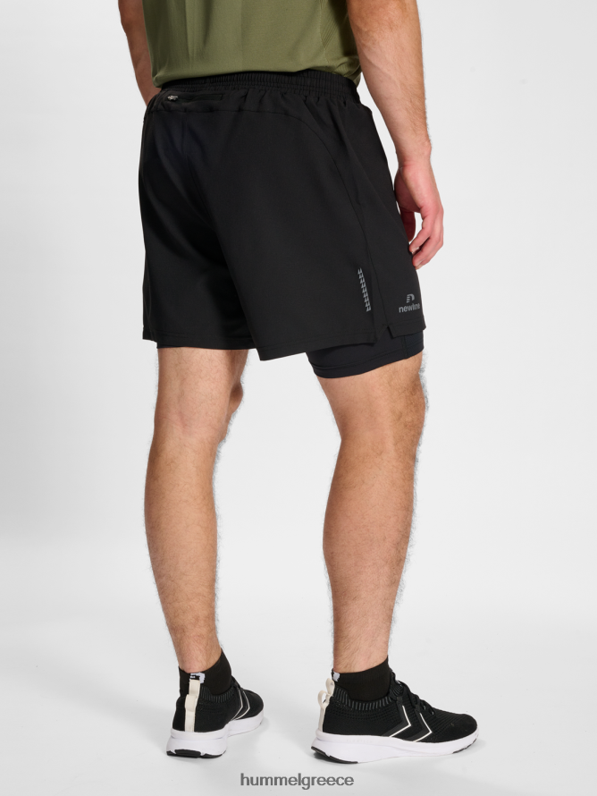 Hummel άνδρες σορτς nwldallas 2 σε 1 T20HHR102 \"Σορτς τρεξίματος 2 σε 1\"