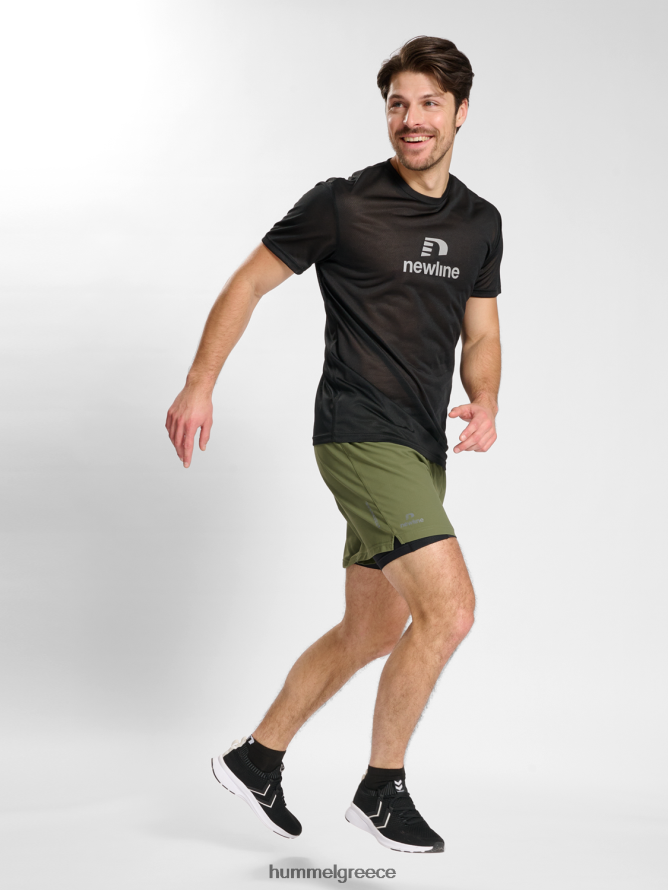 Hummel άνδρες σορτς nwldallas 2 σε 1 T20HHR151 \"Σορτς τρεξίματος 2 σε 1\"