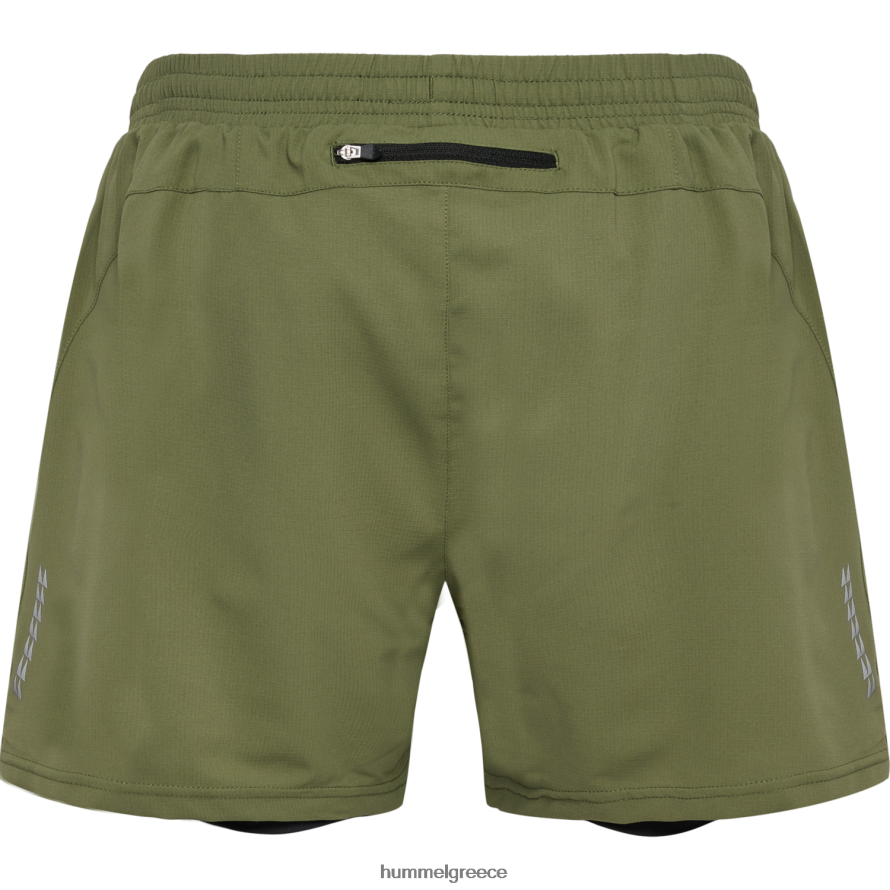 Hummel άνδρες σορτς nwldallas 2 σε 1 T20HHR151 \"Σορτς τρεξίματος 2 σε 1\"