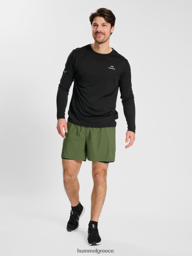 Hummel άνδρες σορτς nwldetroit 2 σε 1 T20HHR105 \"Σορτς τρεξίματος 2 σε 1\"