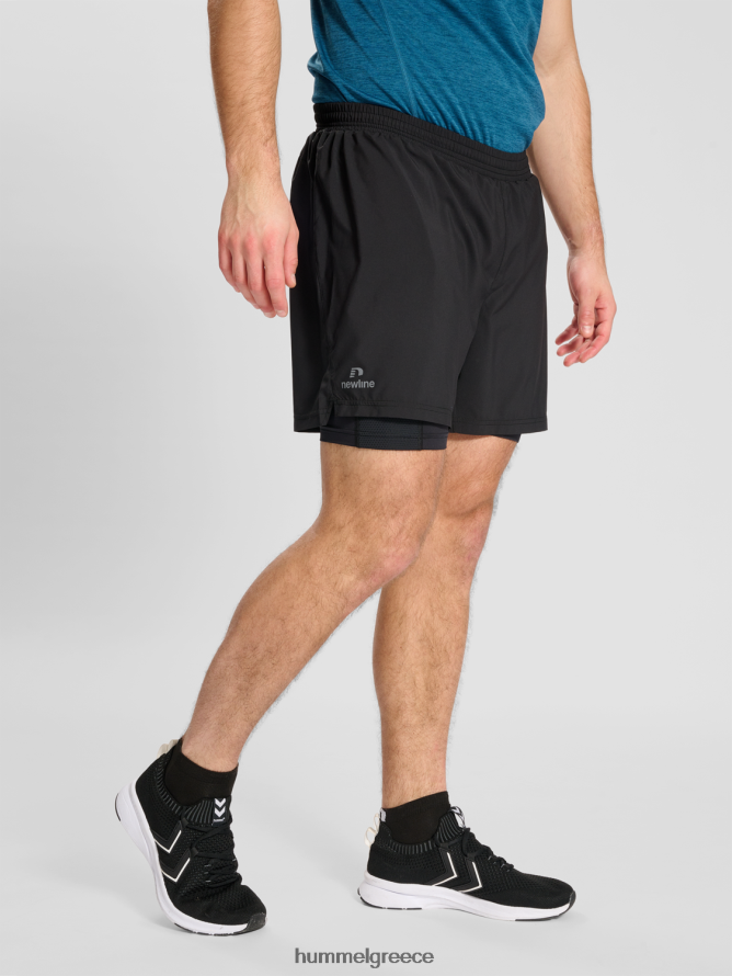 Hummel άνδρες σορτς nwldetroit 2 σε 1 T20HHR134 "Σορτς τρεξίματος 2 σε 1"