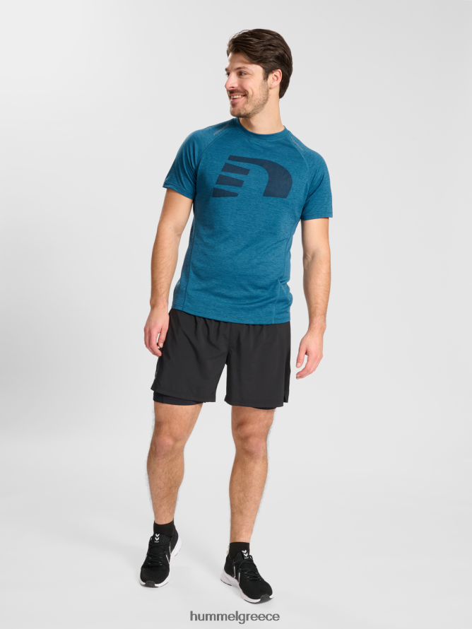 Hummel άνδρες σορτς nwldetroit 2 σε 1 T20HHR134 \"Σορτς τρεξίματος 2 σε 1\"