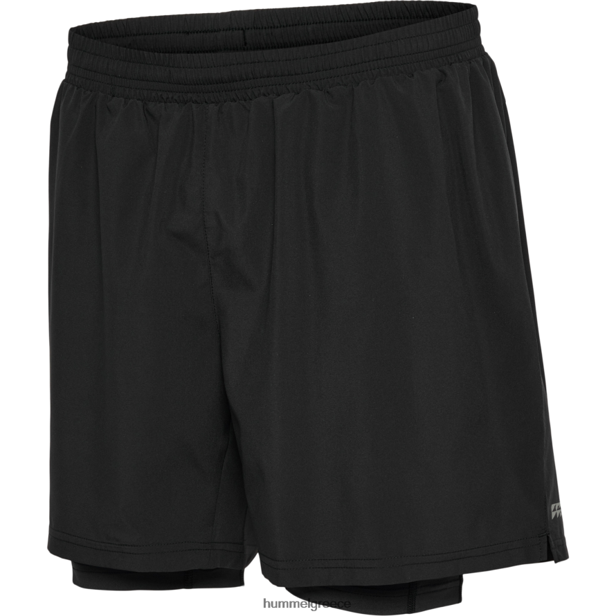 Hummel άνδρες σορτς nwldetroit 2 σε 1 T20HHR134 \"Σορτς τρεξίματος 2 σε 1\"