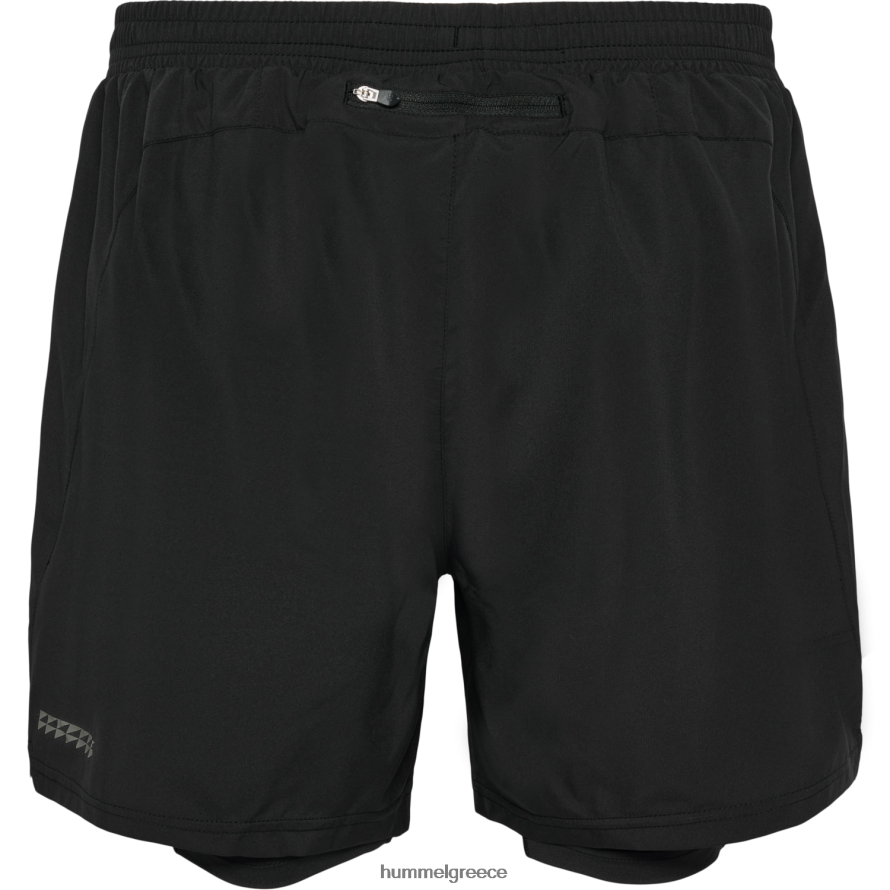 Hummel άνδρες σορτς nwldetroit 2 σε 1 T20HHR134 \"Σορτς τρεξίματος 2 σε 1\"
