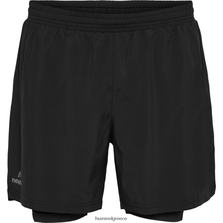 Hummel άνδρες σορτς nwldetroit 2 σε 1 T20HHR134 \"Σορτς τρεξίματος 2 σε 1\"