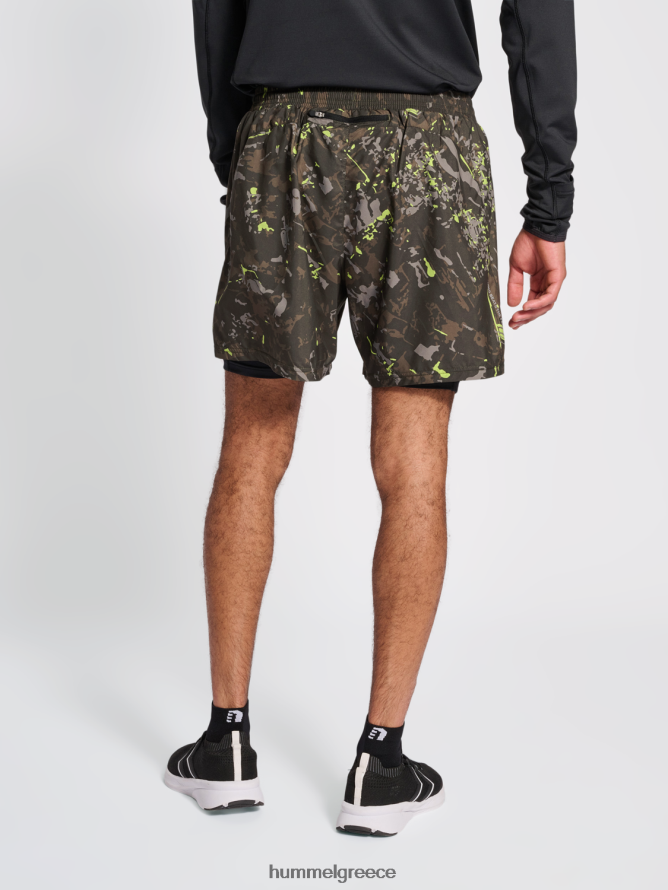 Hummel άνδρες nwlkansas 2-σε-1 σορτς T20HHR273 \"Σορτς 2 σε 1\"