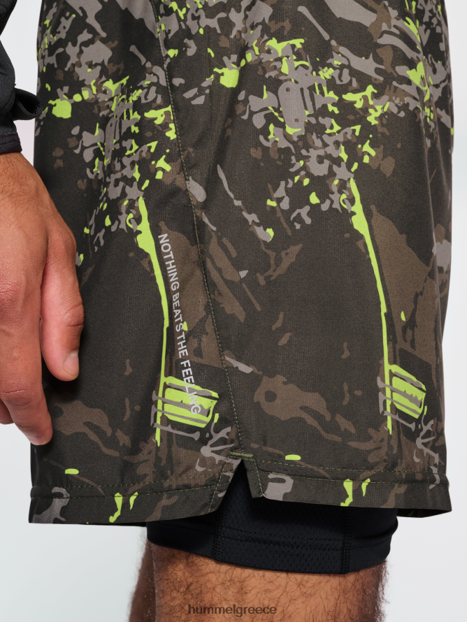 Hummel άνδρες nwlkansas 2-σε-1 σορτς T20HHR273 \"Σορτς 2 σε 1\"