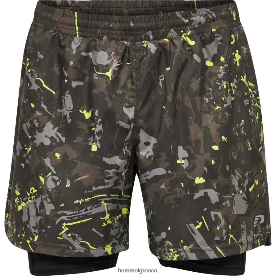 Hummel άνδρες nwlkansas 2-σε-1 σορτς T20HHR273 \"Σορτς 2 σε 1\"