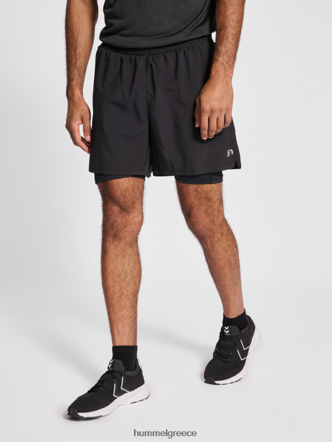 Hummel άνδρες nwlkansas 2-σε-1 σορτς T20HHR277 "Σορτς 2 σε 1"