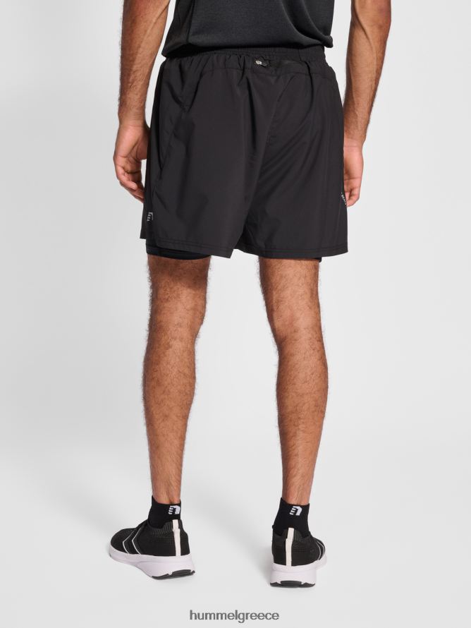 Hummel άνδρες nwlkansas 2-σε-1 σορτς T20HHR277 \"Σορτς 2 σε 1\"