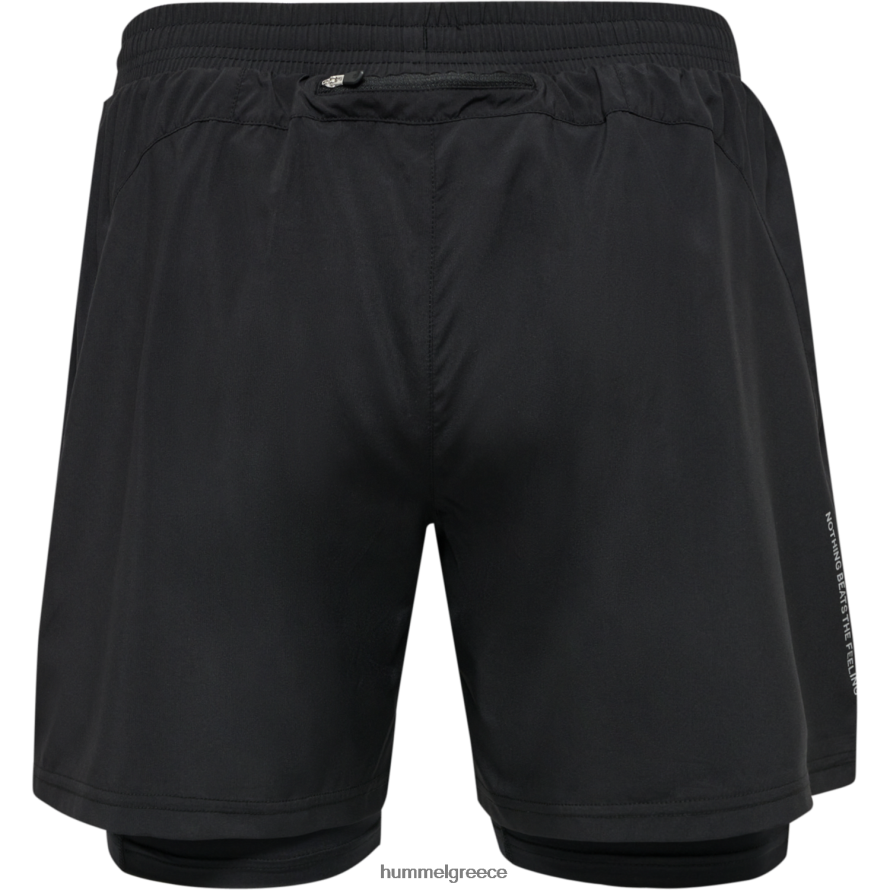 Hummel άνδρες nwlkansas 2-σε-1 σορτς T20HHR277 \"Σορτς 2 σε 1\"