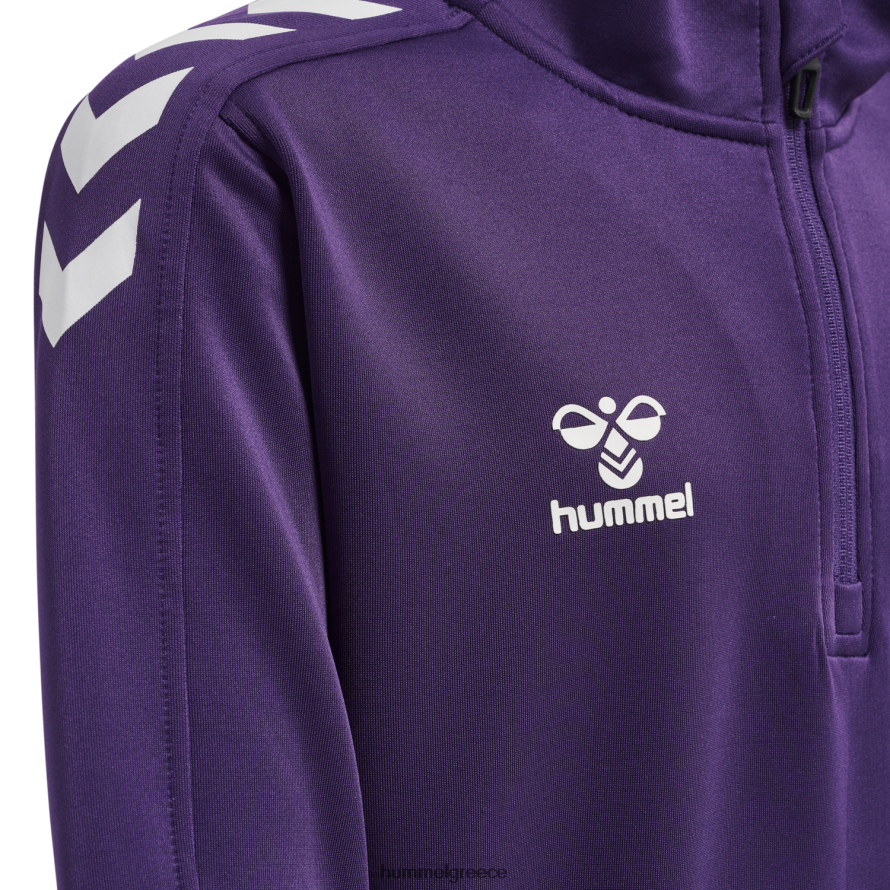 Hummel παιδιά hmlcore xk half zip poly sweat T20HHR6224 \"Φούτερ με μισό φερμουάρ\"