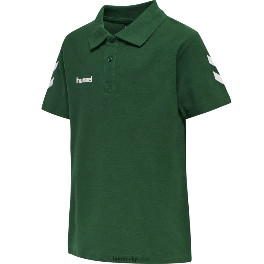 Hummel παιδιά hmlgo βαμβακερό πόλο T20HHR6807 "ΑΘΛΗΤΙΚΑ ΡΟΥΧΑ"