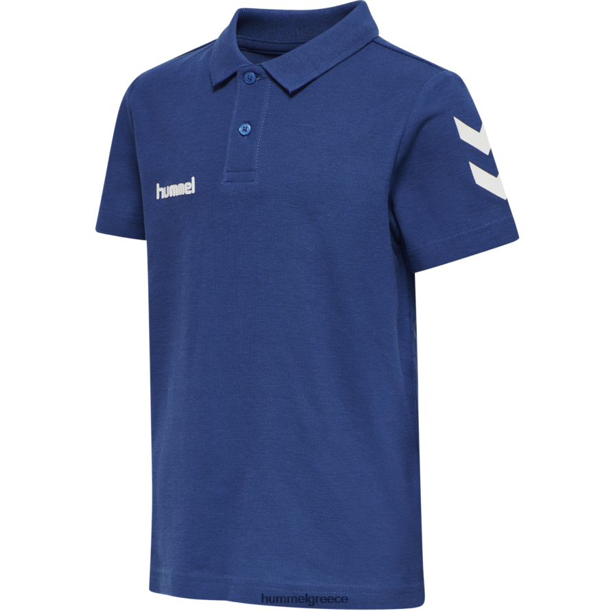Hummel παιδιά hmlgo βαμβακερό πόλο T20HHR6946 "ΑΘΛΗΤΙΚΑ ΡΟΥΧΑ"