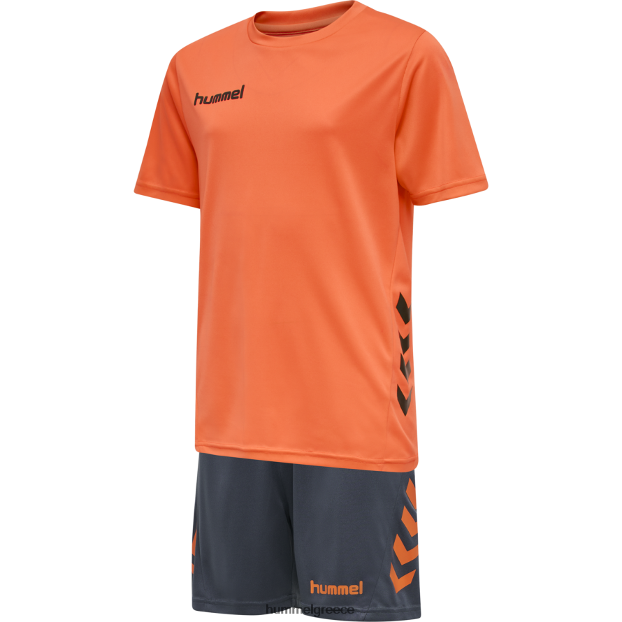 Hummel παιδιά hmlpromo duo σετ T20HHR6443 "crew t-shirt & shorts set"