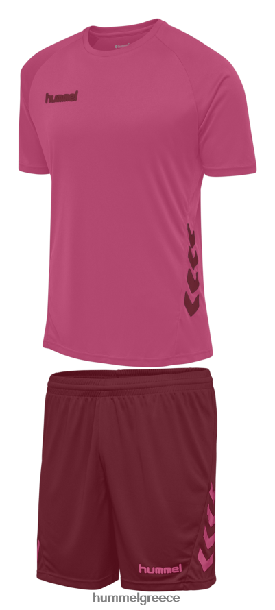 Hummel παιδιά hmlpromo duo σετ T20HHR6744 "crew t-shirt & shorts set"