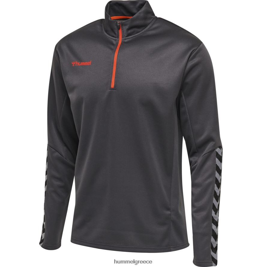 Hummel παιδιά hmlauthentic φούτερ με μισό φερμουάρ T20HHR6803 "ΑΘΛΗΤΙΚΑ ΡΟΥΧΑ"