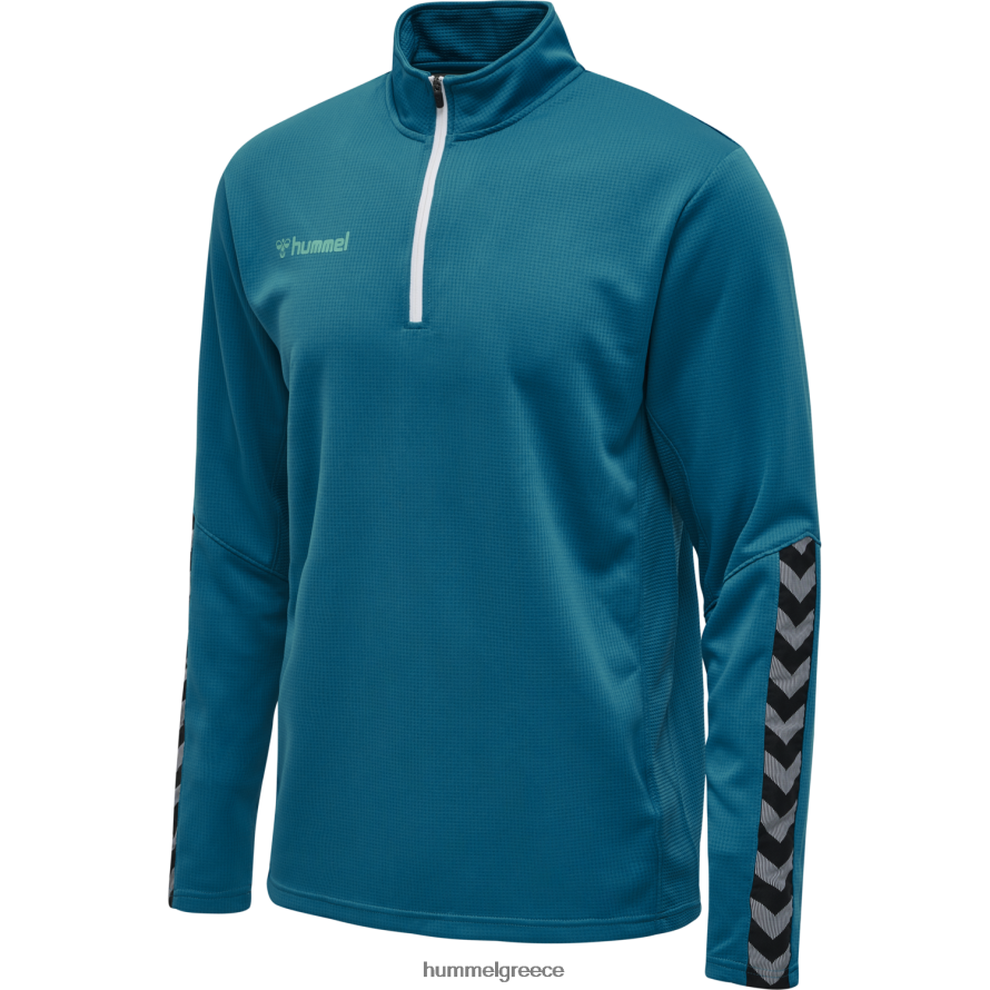 Hummel παιδιά hmlauthentic φούτερ με μισό φερμουάρ T20HHR6886 "ΑΘΛΗΤΙΚΑ ΡΟΥΧΑ"