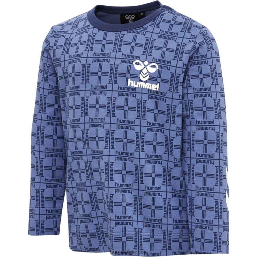 Hummel παιδιά hmlcheck t-shirt l/s T20HHR4233 "Μακρυμάνικο μπλουζάκι"