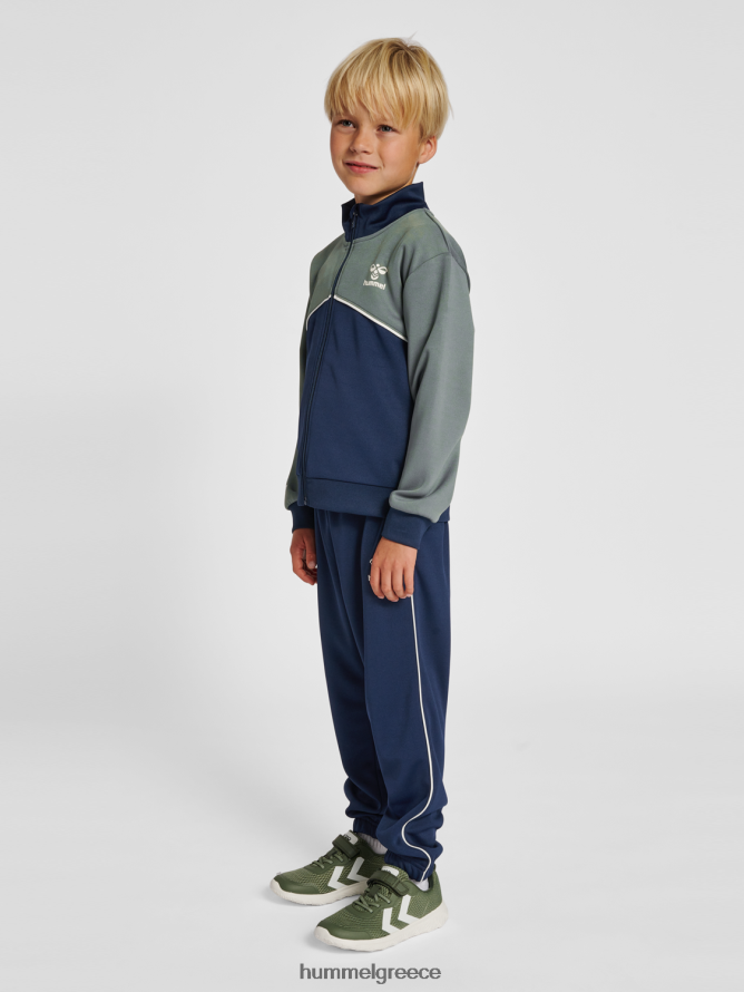 Hummel παιδιά αθλητική φόρμα hmllubago T20HHR4742 "colour-block αθλητική φόρμα"