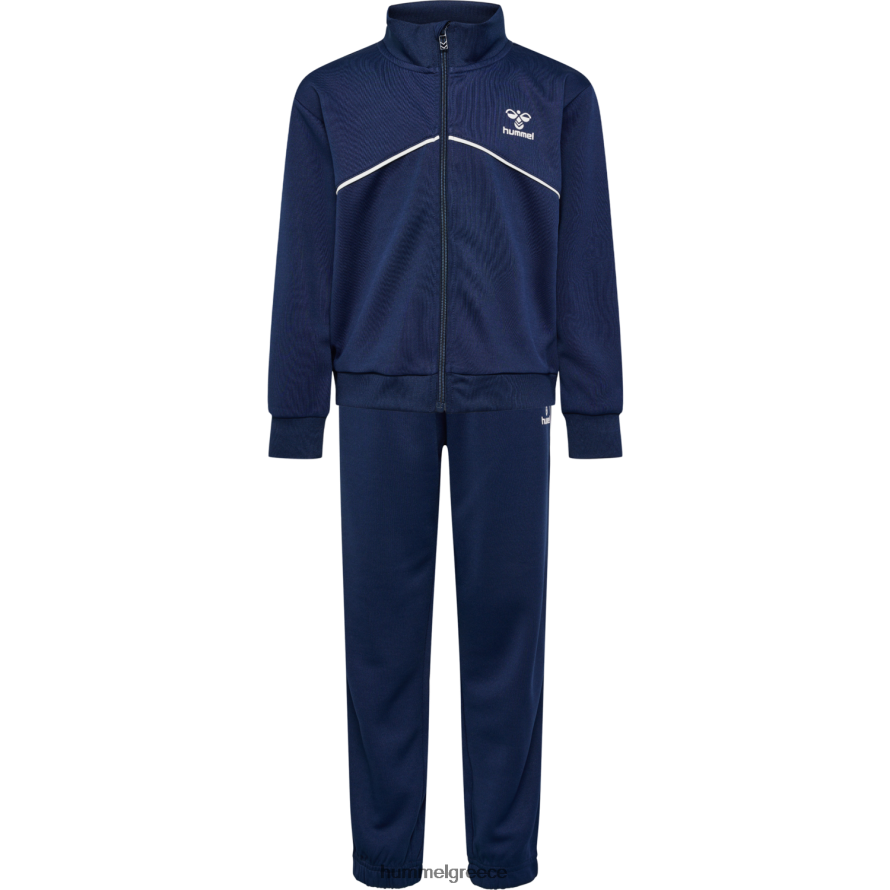 Hummel παιδιά αθλητική φόρμα hmllubago T20HHR4788 "colour-block αθλητική φόρμα"