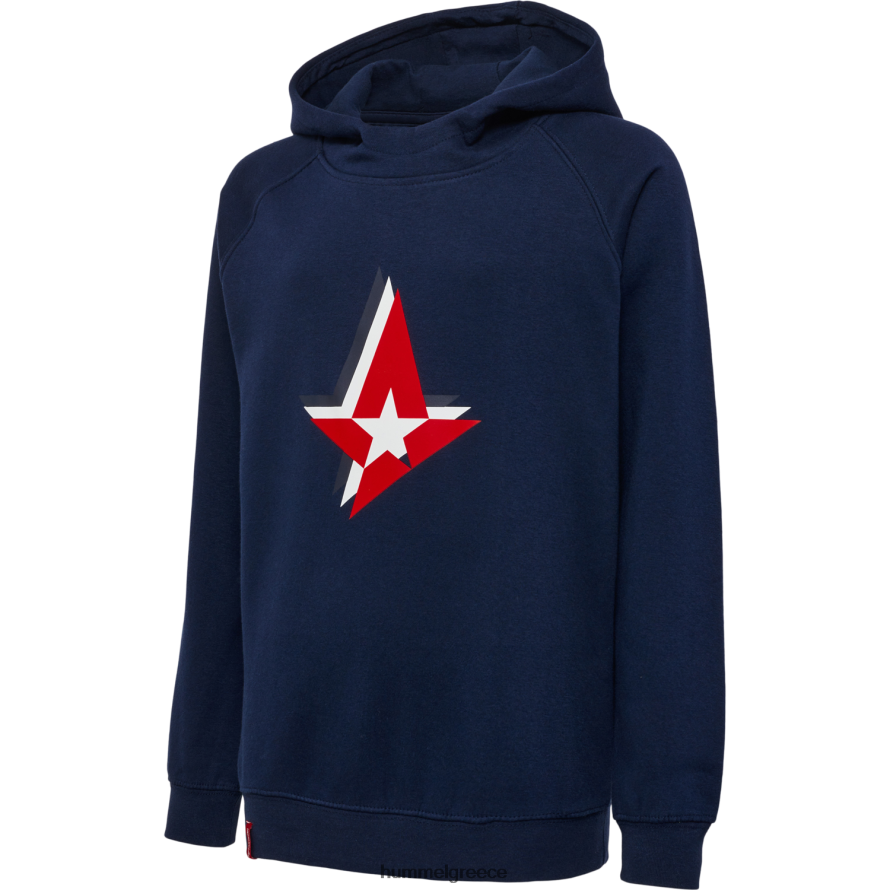 Hummel παιδιά ast chest marine hoodie T20HHR4715 "astralis logo hoodie"