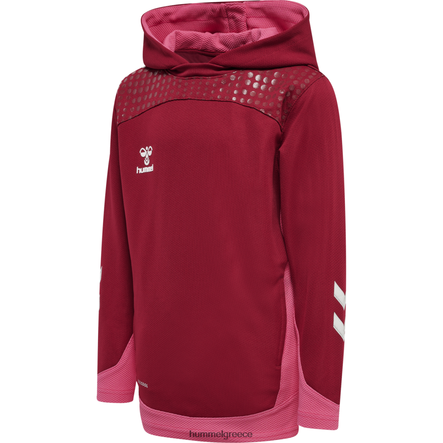 Hummel παιδιά hmllead poly hoodie T20HHR6690 "ΦΟΥΤΕΡ με ΚΟΥΚΟΥΛΑ"