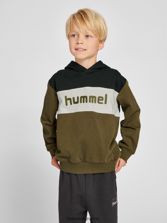Hummel παιδιά hmlmorten hoodie T20HHR5355 "ΦΟΥΤΕΡ με ΚΟΥΚΟΥΛΑ"