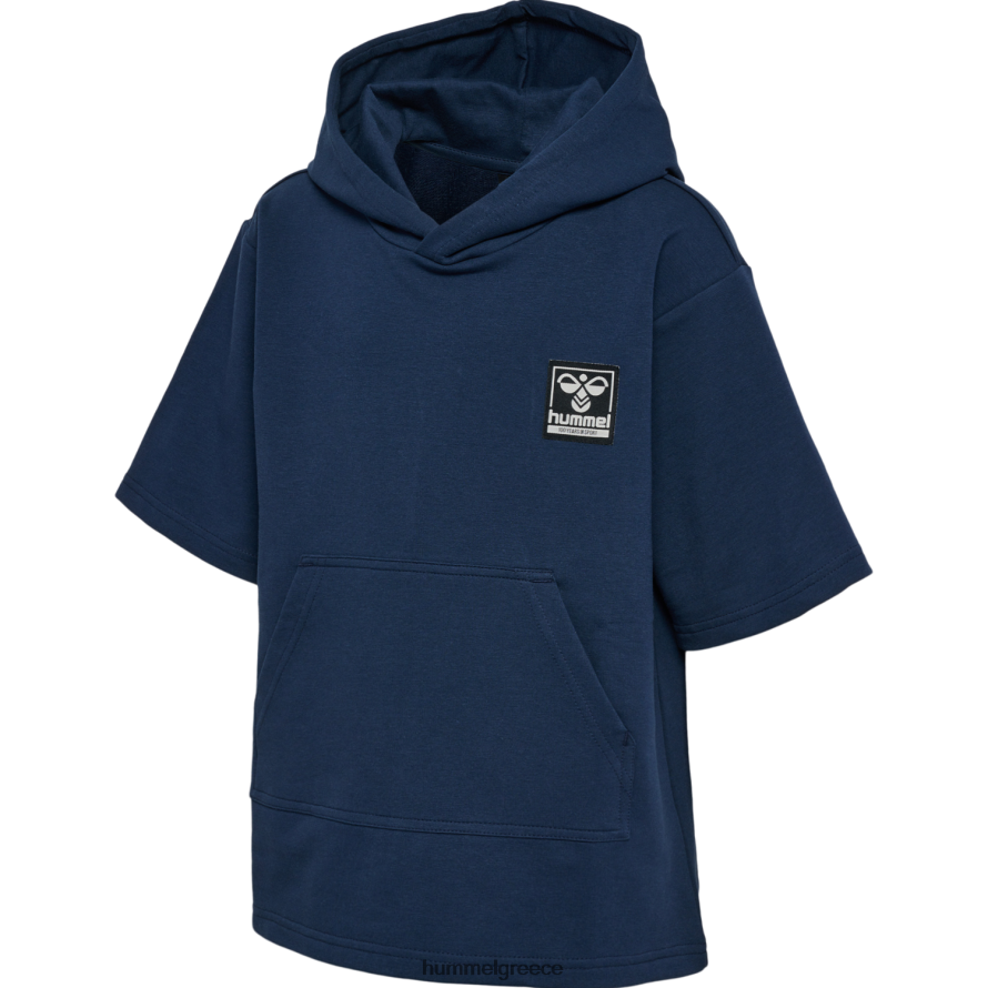Hummel παιδιά hmlowen hoodie s/s T20HHR4806 "κοντομάνικη κουκούλα"